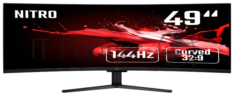 Монитор Acer 49 Nitro EI491CRPbmiiipx VA 3840x1080 400cd/m2 32:9