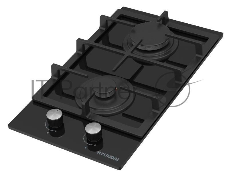 Газовая варочная поверхность Hyundai HHG 3235 BG черный
