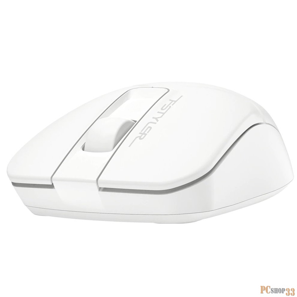 Мышь A4Tech Fstyler FB12 белый оптическая (1200dpi) беспроводная BT/Radio USB (3but)