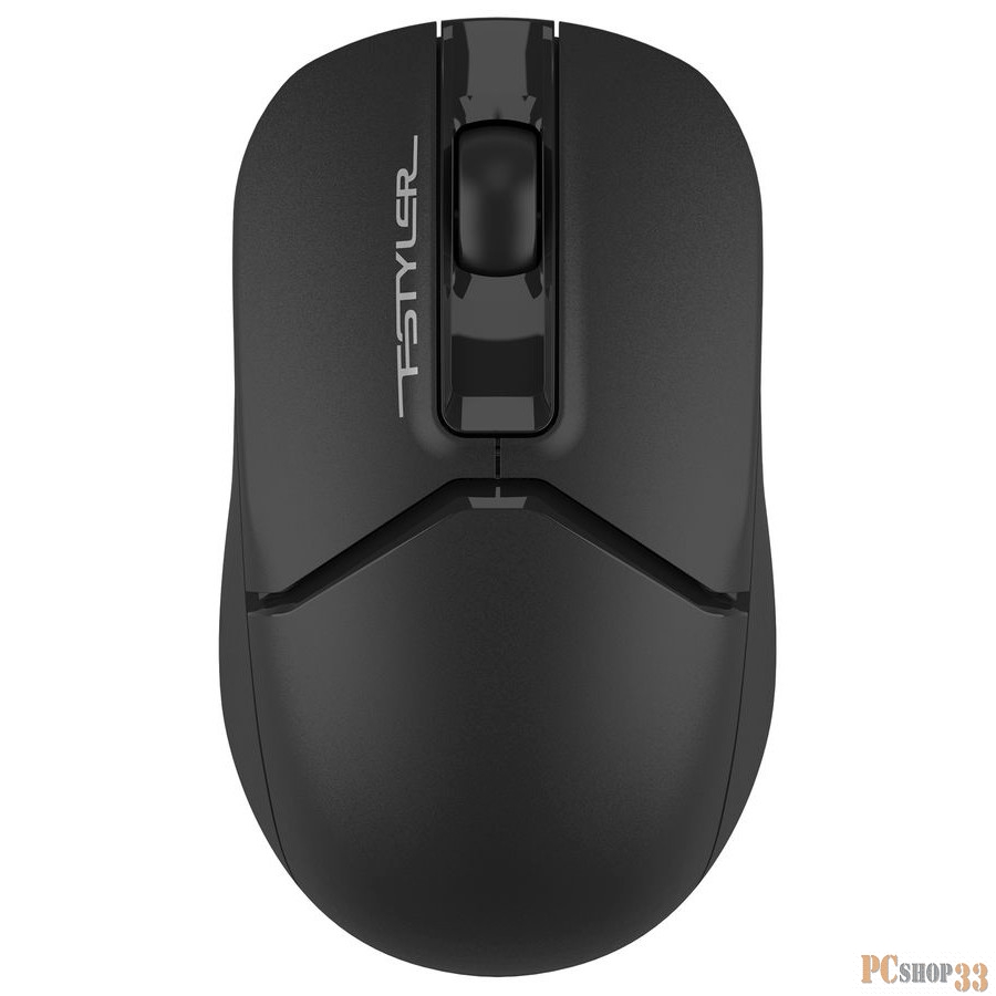 Мышь A4Tech Fstyler FB12 черный оптическая (1200dpi) беспроводная BT/Radio USB (3but)