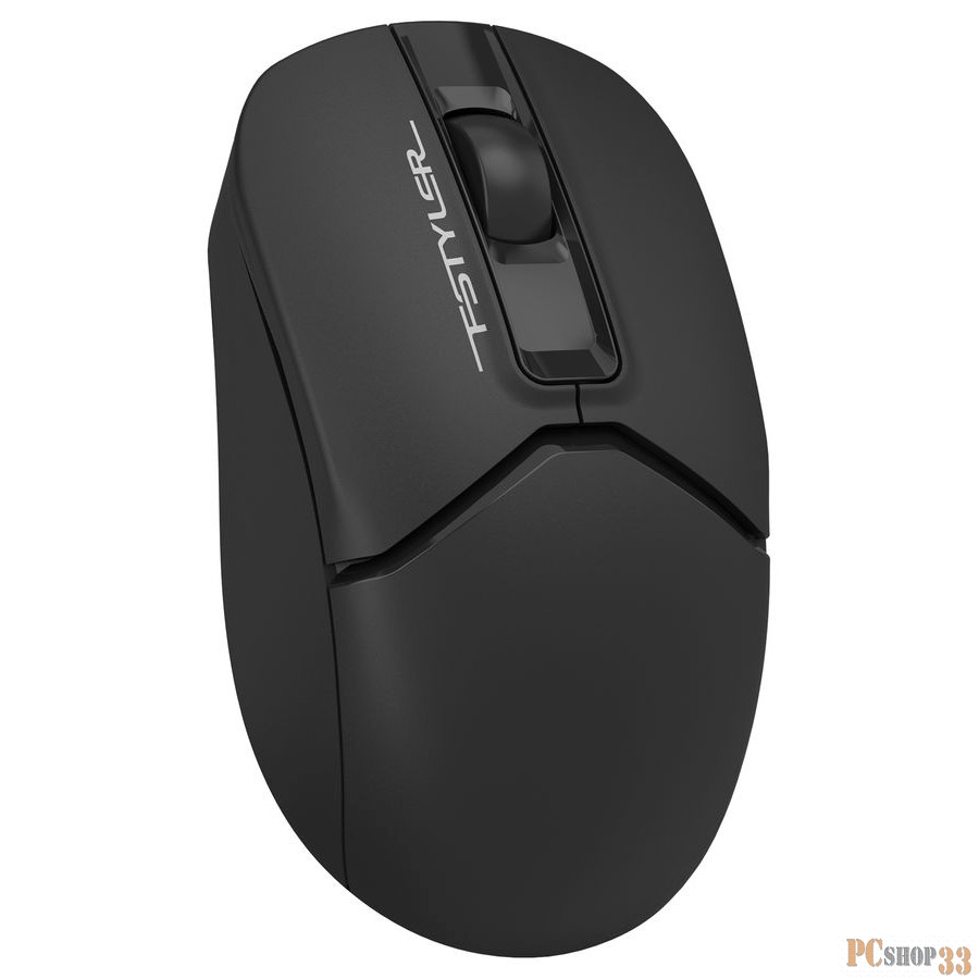 Мышь A4Tech Fstyler FB12 черный оптическая (1200dpi) беспроводная BT/Radio USB (3but)
