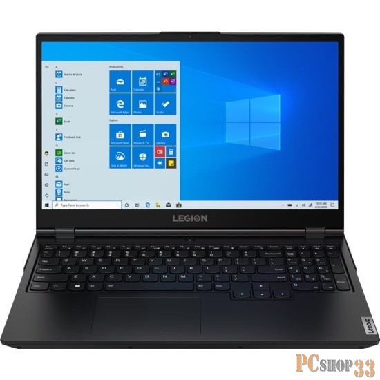 Ноутбук Lenovo Legion 5 15IMH6 Core i5 10500H 16Gb SSD512Gb NVIDIA GeForce RTX 3050 4Gb 15.6 IPS FHD (1920x1080) noOS black WiFi BT Cam