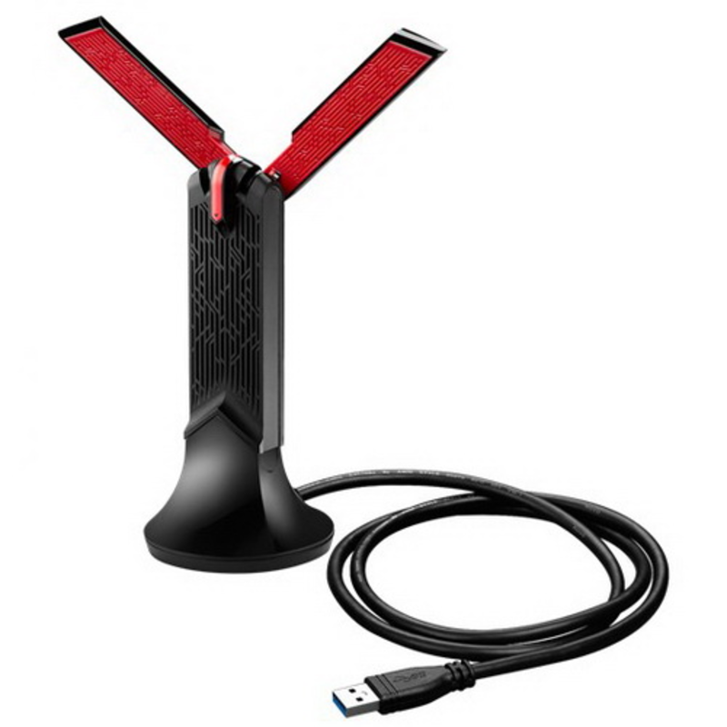 Сет.адаптер Wi-Fi 1.3Гбит/сек. ASUS USB-AC68 802.11a/b/g/n/ac (USB3.0)