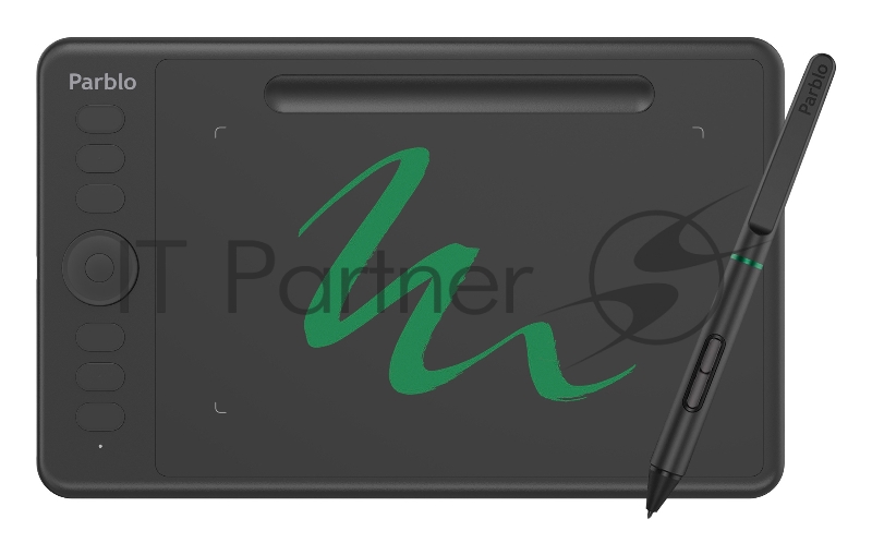 Графический планшет Parblo Intangbo S USB Type-C черный