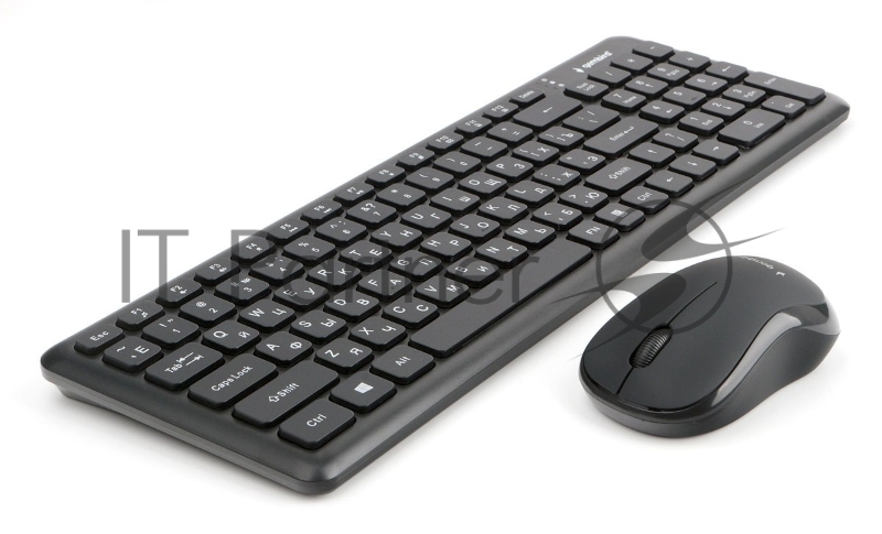 Комплект клавиатура+мышь беспроводные Gembird KBS-9200, 2.4ГГц