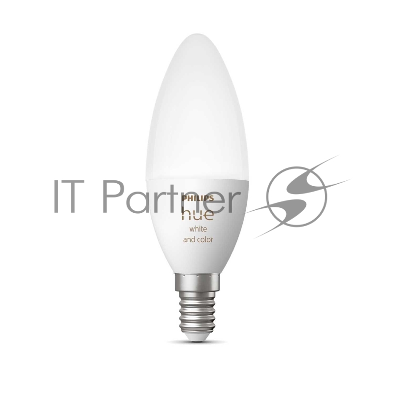 Лампа (белый и цветной свет) Philips Hue WCA 5.3W B39 E14 RUS 1p