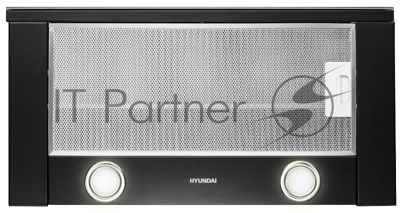 Вытяжка встраиваемая Hyundai HBH 6236 BG черный управление: кнопочное (1 мотор)
