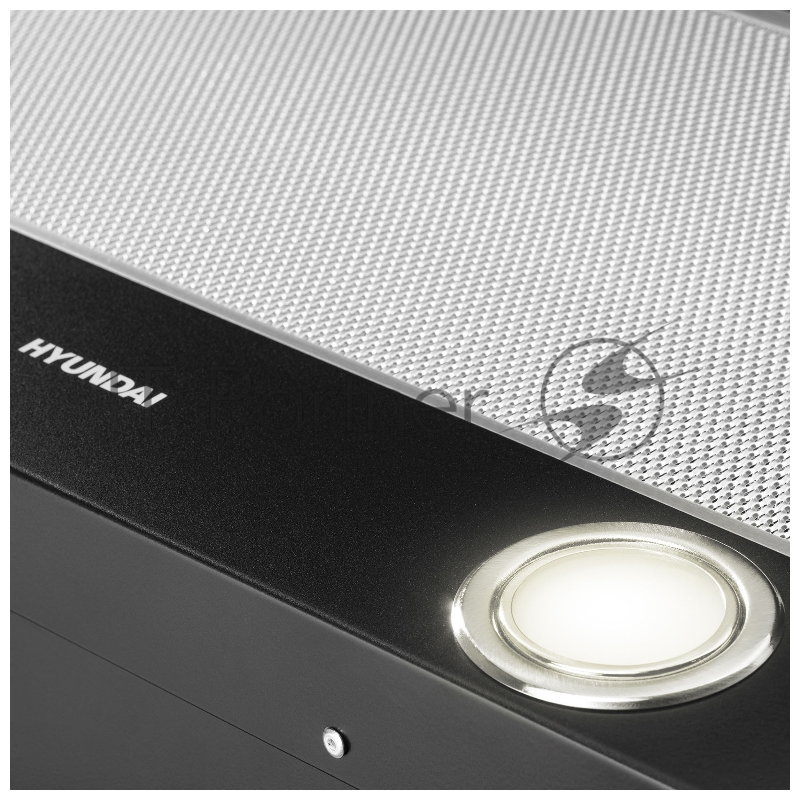 Вытяжка встраиваемая Hyundai HBH 6236 BG черный управление: кнопочное (1 мотор)