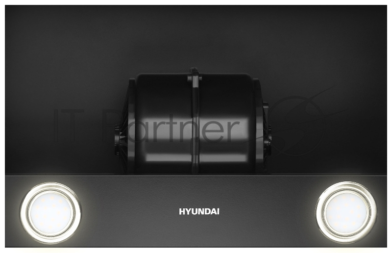 Вытяжка встраиваемая Hyundai HBH 6236 BG черный управление: кнопочное (1 мотор)