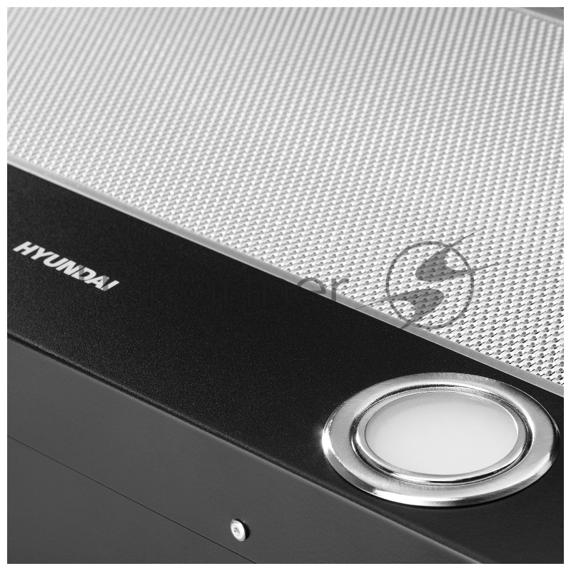 Вытяжка встраиваемая Hyundai HBH 6236 BG черный управление: кнопочное (1 мотор)