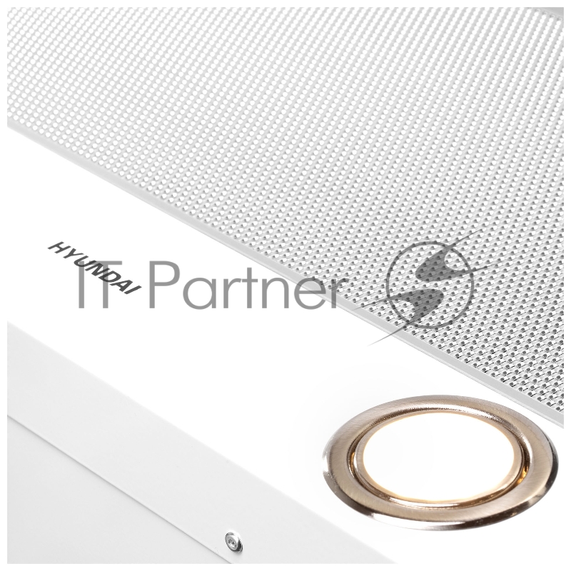 Вытяжка встраиваемая Hyundai HBH 6236 WG белый управление: кнопочное (1 мотор)