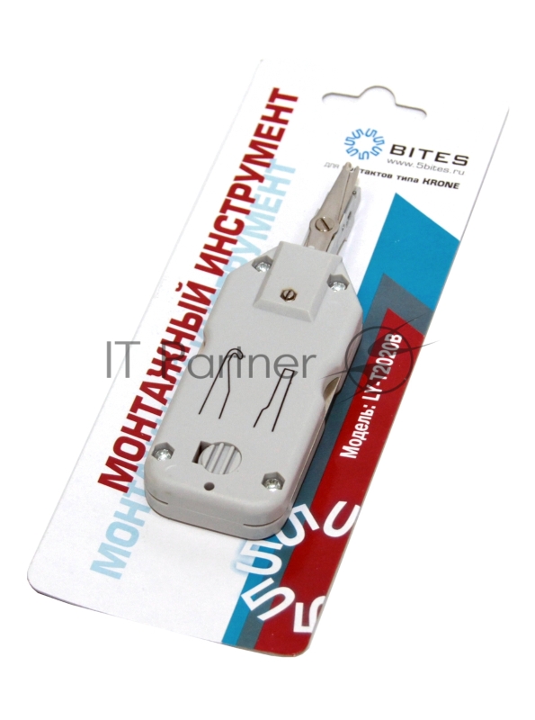 Нож 5bites LY-T2020B KRONE для забивки/заделки контактов типа KRONE с кнопкой отключения режущего устройства