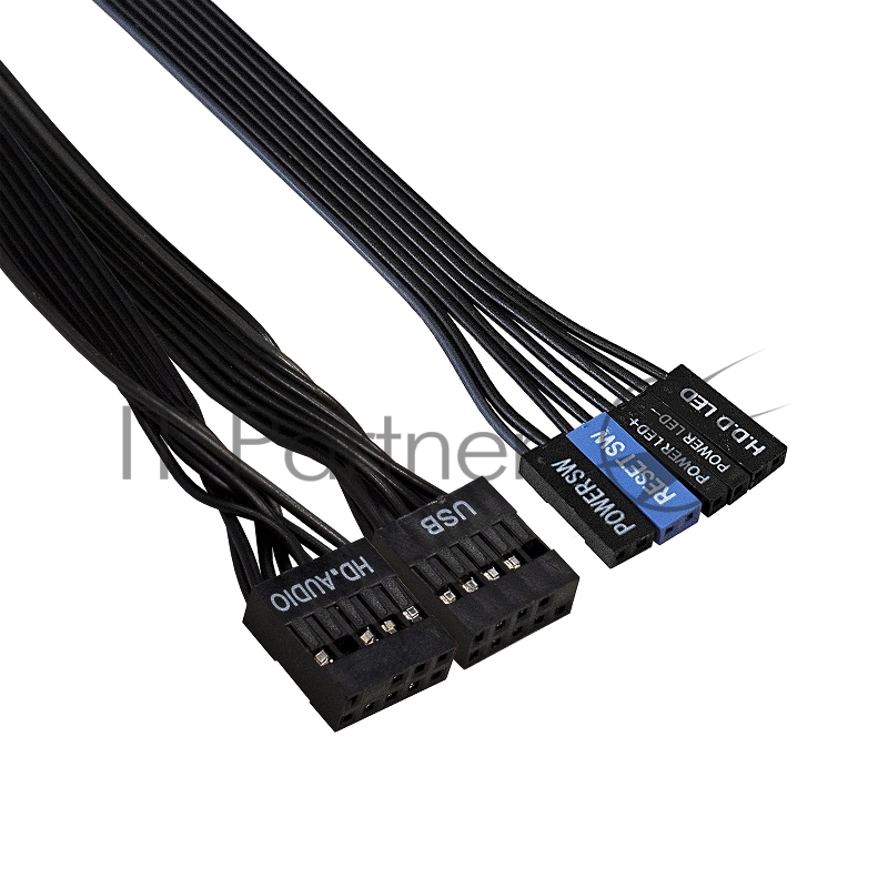 Корпус Miditower ExeGate AA-440-AA400 (ATX, AA400 8 см, 2*USB, аудио)