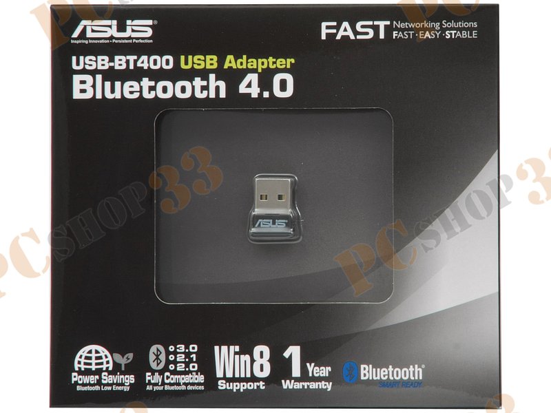 Адаптер Bluetooth ASUS USB-BT400 (USB2.0)