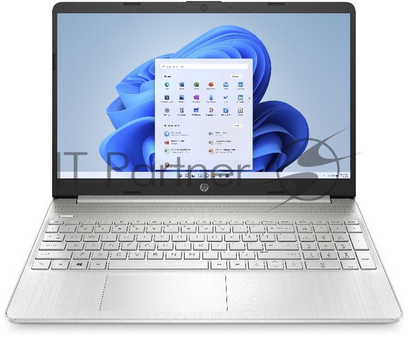 Ноутбук 15.6 IPS FHD HP 15s-eq2089ur silver (AMD Ryzen 7 5700U/16Gb/512Gb SSD/noDVD/VGA int/W11) (595M4EA)