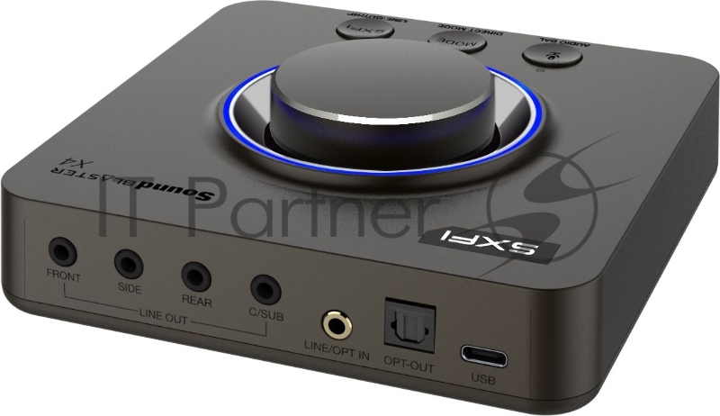 Звуковая карта Creative USB Sound Blaster X 4 WW (SB-Axx1) 7.1 Ret