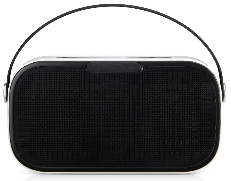 Колонка порт. Digma S-24 белый 10W 1.0 BT/3.5Jack/USB (SP2410W)