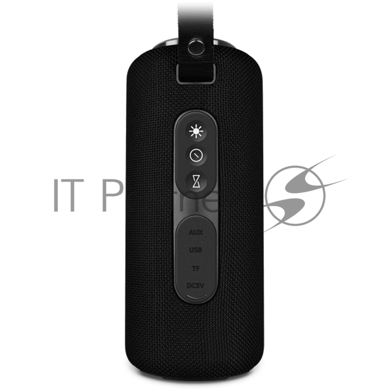 Мобильные колонки SVEN PS-275 2.0 чёрные (IPx5, 2x6W, USB, Bluetooth, micro SD, FM, подсветка, 2400 мA)