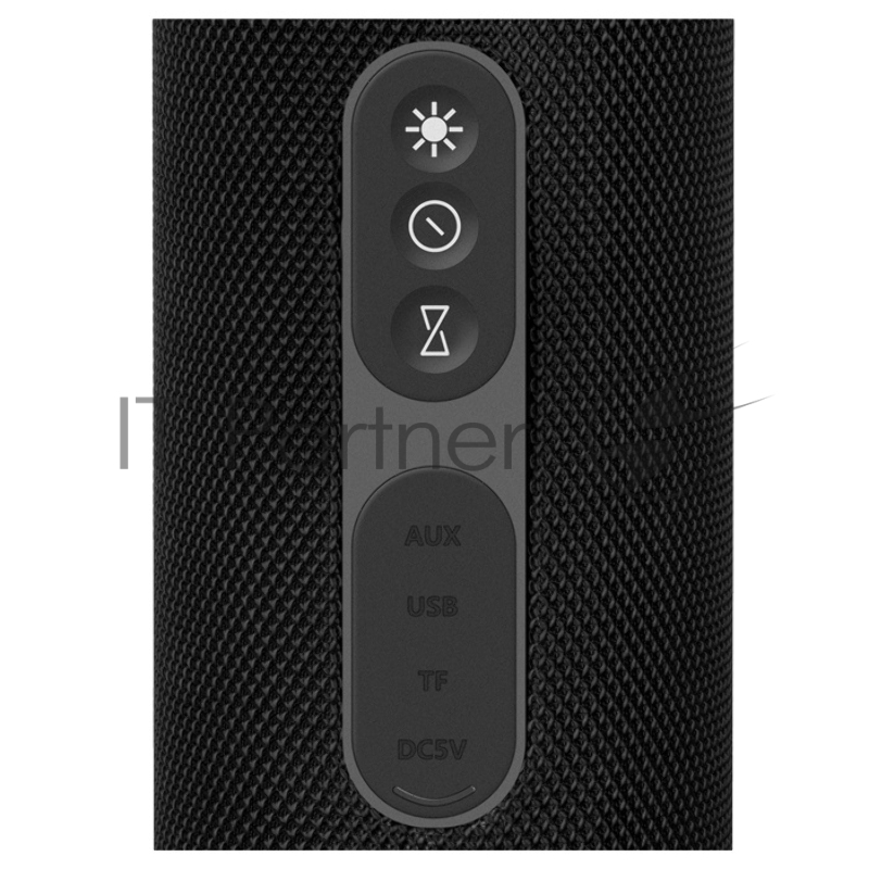 Мобильные колонки SVEN PS-275 2.0 чёрные (IPx5, 2x6W, USB, Bluetooth, micro SD, FM, подсветка, 2400 мA)