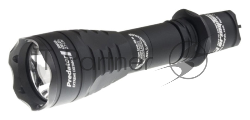 Фонарь Armytek Predator XP-L HI черный/белый лам.:светодиод. CR123x2 (F01603BW)