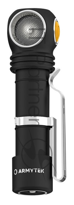 Фонарь Armytek Wizard C2 Pro Magnet USB черный/желтый лам.:светодиод. (F08901C)