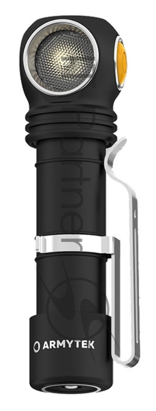 Фонарь Armytek Wizard C2 Pro Magnet черный/желтый лам.:светодиод. (F08701W)