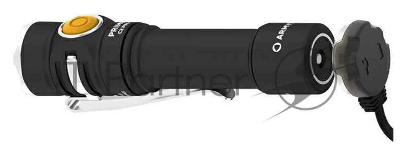 Фонарь карманный Armytek Prime C2 Pro Magnet USB черный/белый лам.:светодиод. (F08101W)