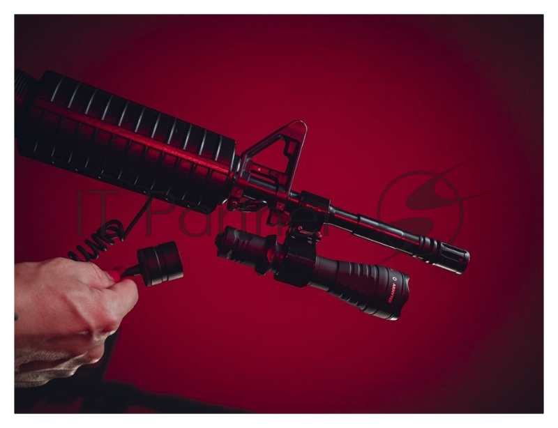 Фонарь ручной Armytek Viking Pro Magnet USB черный/белый лам.:светодиод. CR123x2 (F07701W)