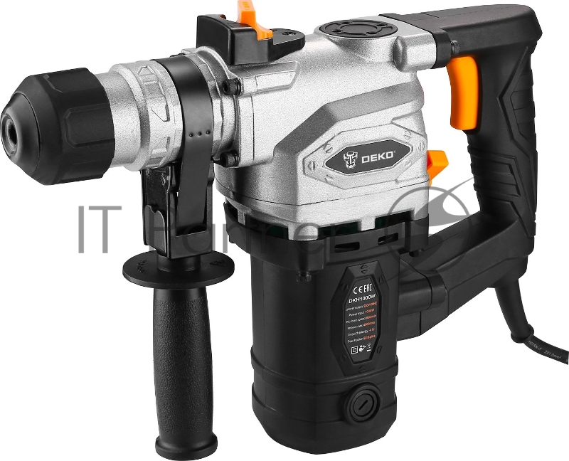 Перфоратор Deko DKH1000W патрон:SDS-plus уд.:4.1Дж 1000Вт (кейс в комплекте)