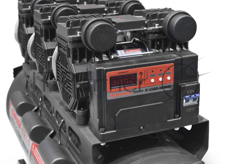 Компрессор поршневой Парма БМ K-4500/100БМ масляный 711л/мин 100л 4500Вт серый/черный