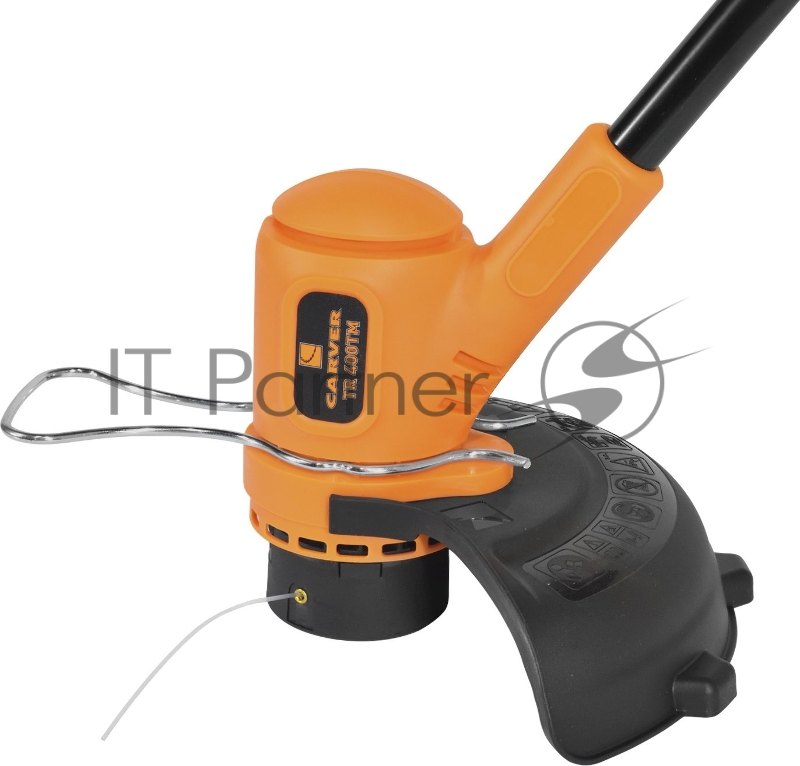 Триммер электрический Carver TR 400ТM 300Вт 0.4л.с. разбор.штан. реж.эл.:леска