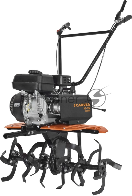 Мотоблок Carver МТ-70W (01.006.00034) бензиновый 5кВт 7л.с.