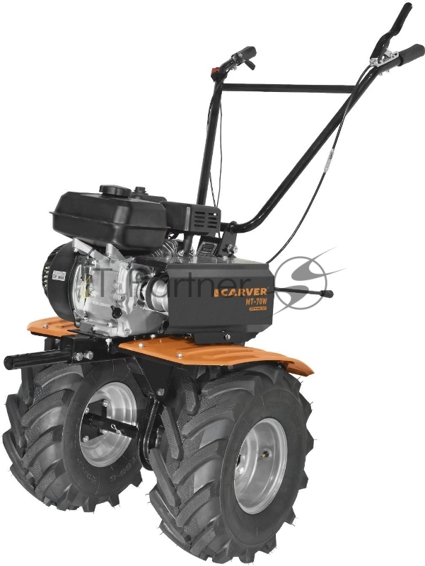 Мотоблок Carver МТ-70W (01.006.00034) бензиновый 5кВт 7л.с.