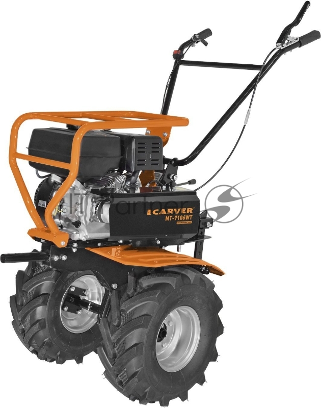 Мотоблок Carver МТ-7106WT (01.006.00036) бензиновый 5кВт 7л.с.
