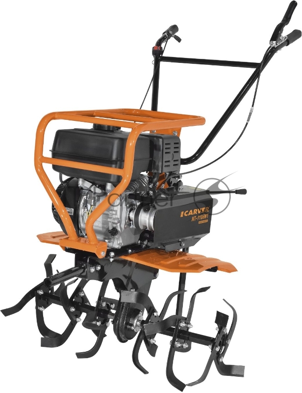 Мотоблок Carver МТ-7106WT (01.006.00036) бензиновый 5кВт 7л.с.