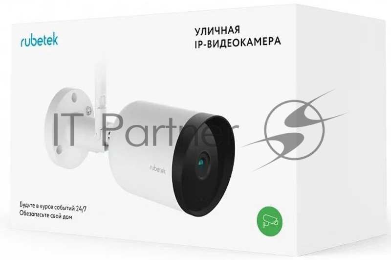 Камера видеонаблюдения IP Rubetek RV-3425 3.6-3.6мм цв. корп.:белый