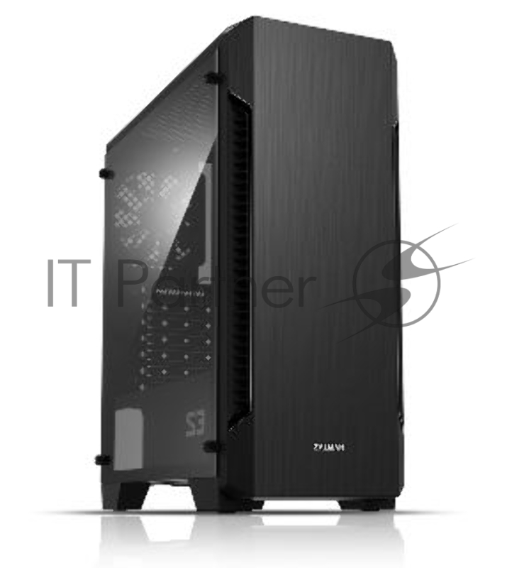 Корпус Zalman S3 черный без БП ATX 2x120mm 2xUSB2.0 1xUSB3.0 audio bott PSU