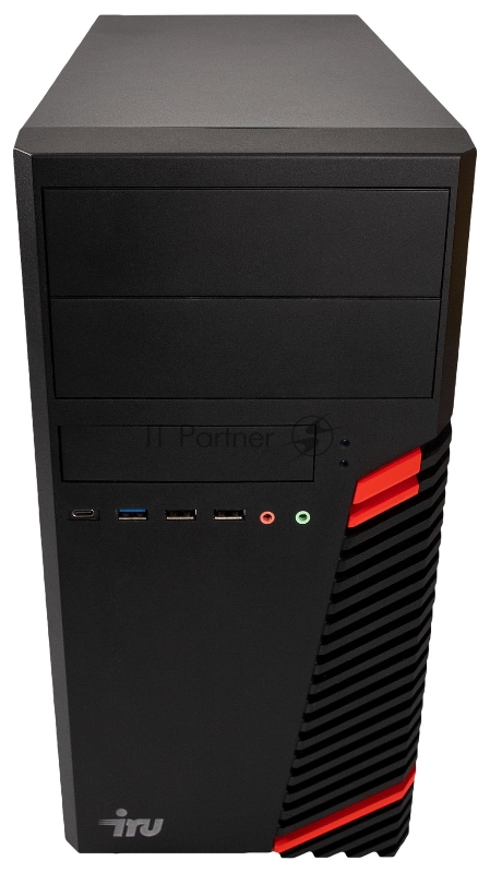ПК IRU Office 510H4SM MT PG G6400 (4) 8Gb 1Tb 7.2k UHDG 610 Free DOS GbitEth 400W черный