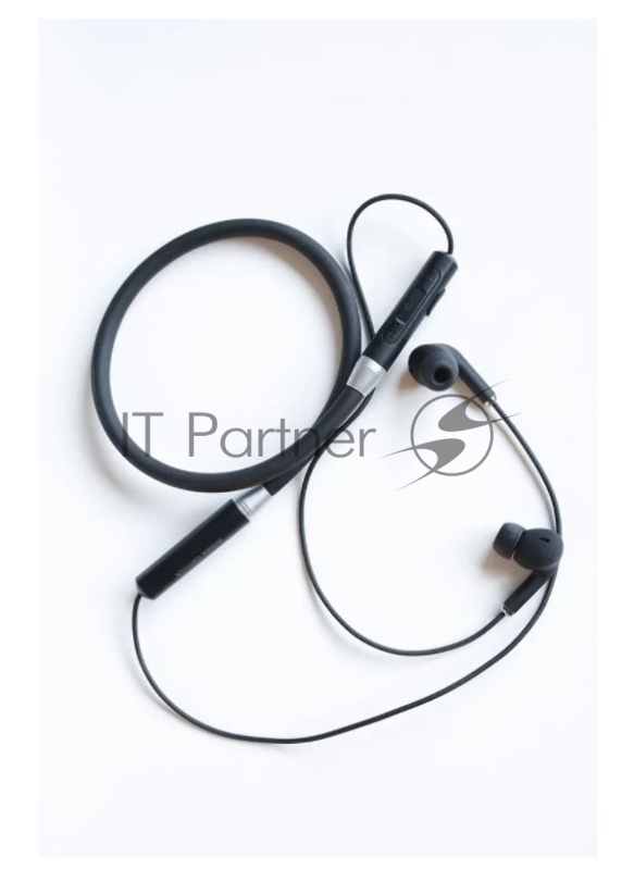 Наушники Bluetooth Smart вакуумные с шейным шнурком More choice BG31S (Black)