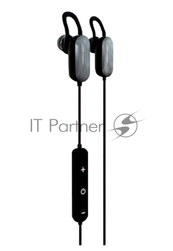 Наушники Bluetooth вакуумные с шейным шнурком More choice BG10 (Silver)