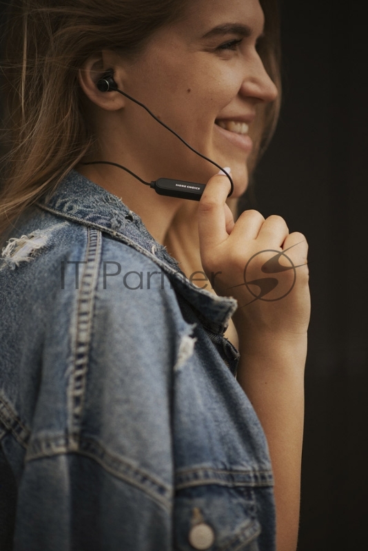 Наушники Bluetooth вакуумные с шейным шнурком More choice BG6 (Black)