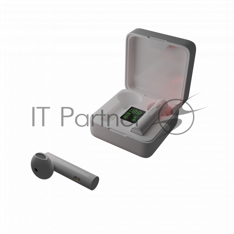 Наушники беспроводные Smart вкладыши с солнечной батареей More choice BW41S TWS (White)