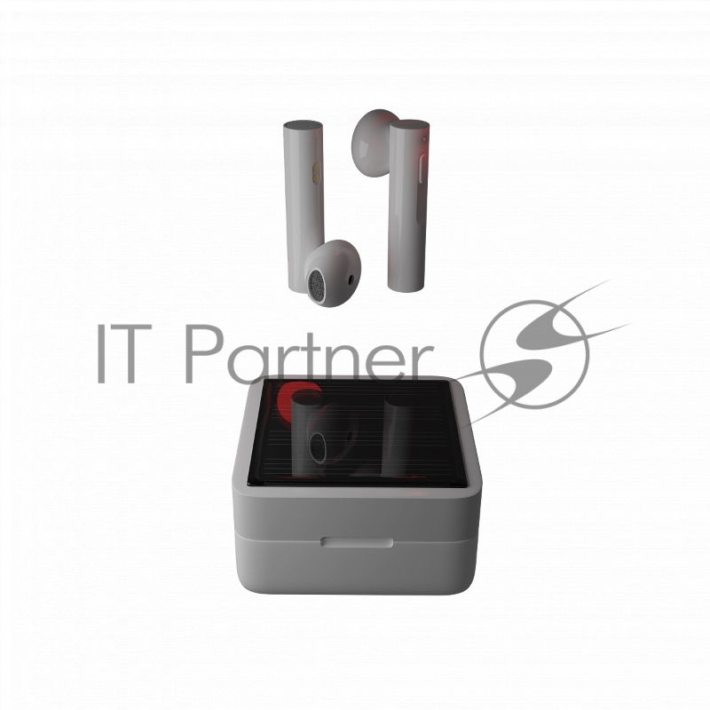 Наушники беспроводные Smart вкладыши с солнечной батареей More choice BW41S TWS (White)