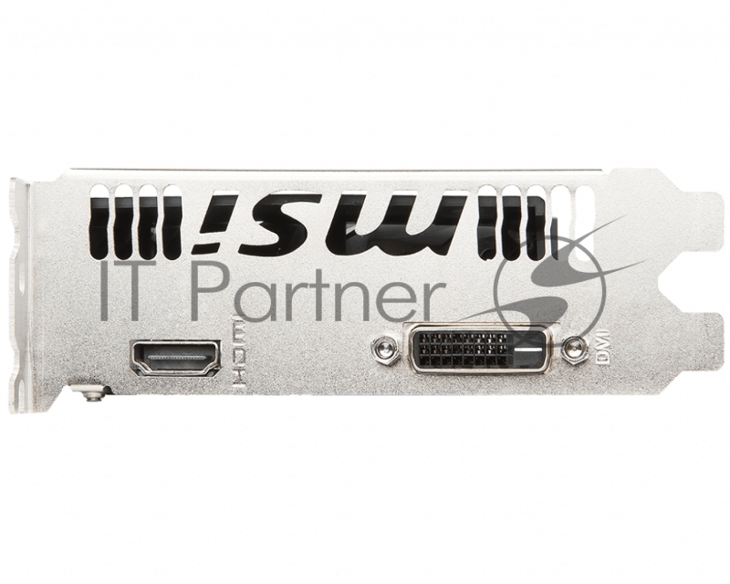 Видеокарта MSI PCI-E GT 1030 AERO ITX 2GD4 OC nVidia GeForce GT 1030 2048Mb 64bit DDR4 1189/2100 DVIx1/HDMIx1/HDCP Ret