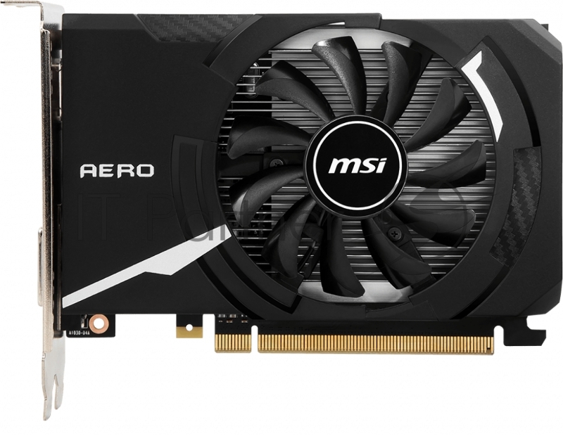 Видеокарта MSI PCI-E GT 1030 AERO ITX 2GD4 OC nVidia GeForce GT 1030 2048Mb 64bit DDR4 1189/2100 DVIx1/HDMIx1/HDCP Ret