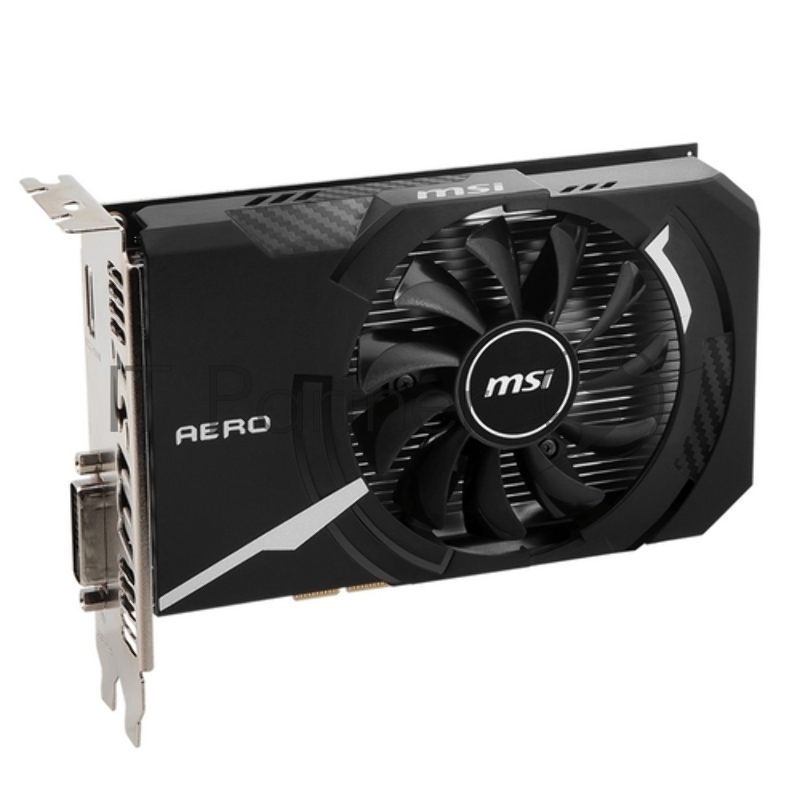 Видеокарта MSI PCI-E GT 1030 AERO ITX 2GD4 OC nVidia GeForce GT 1030 2048Mb 64bit DDR4 1189/2100 DVIx1/HDMIx1/HDCP Ret