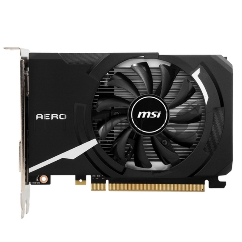 Видеокарта MSI PCI-E GT 1030 AERO ITX 2GD4 OC nVidia GeForce GT 1030 2048Mb 64bit DDR4 1189/2100 DVIx1/HDMIx1/HDCP Ret