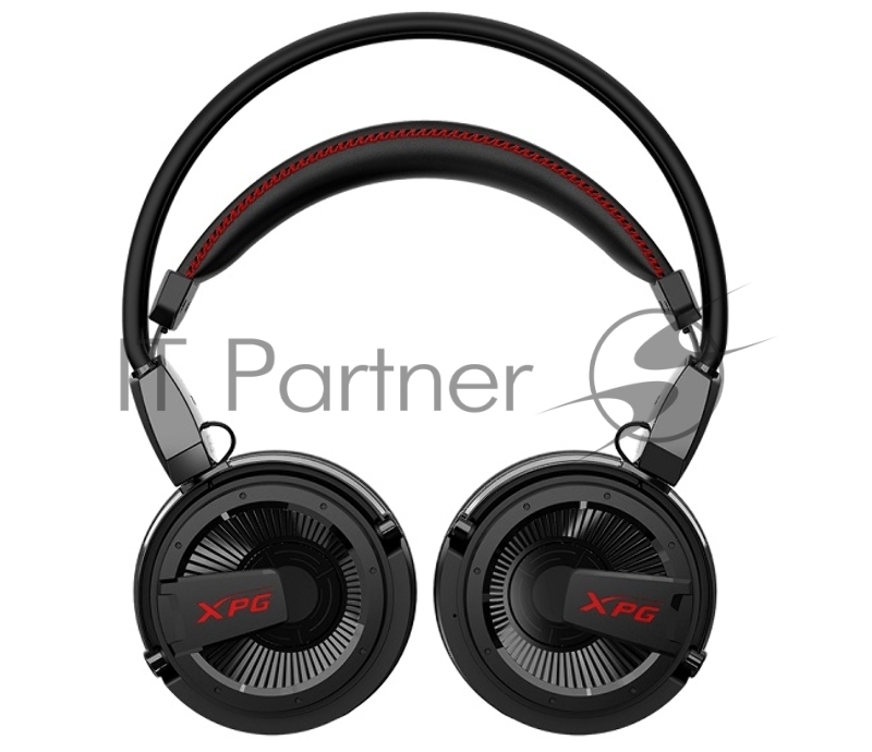 XPG PRECOG ANALOG чёрная игровая гарнитура (USB-C, микрофон, электростатические/ динамические двойные динамики)