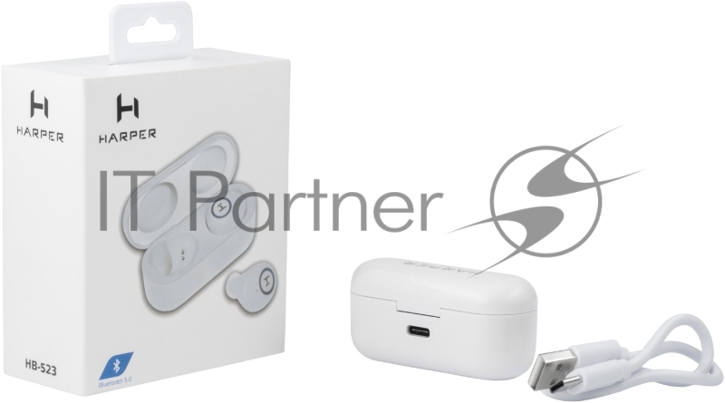 Наушники HARPER HB-523 white