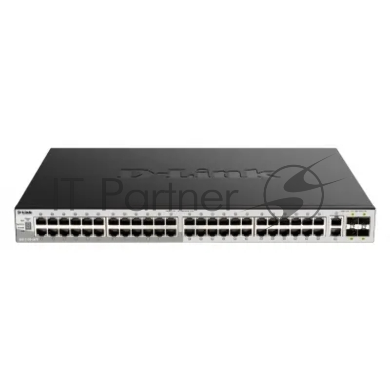 D-Link DGS-3130-54TS/B1A PROJ Управляемый стекируемый1 коммутатор 3 уровня с 48 портами 10/100/1000Base-T, 2 портами 10GBase-T и 4 портами 10GBase-X